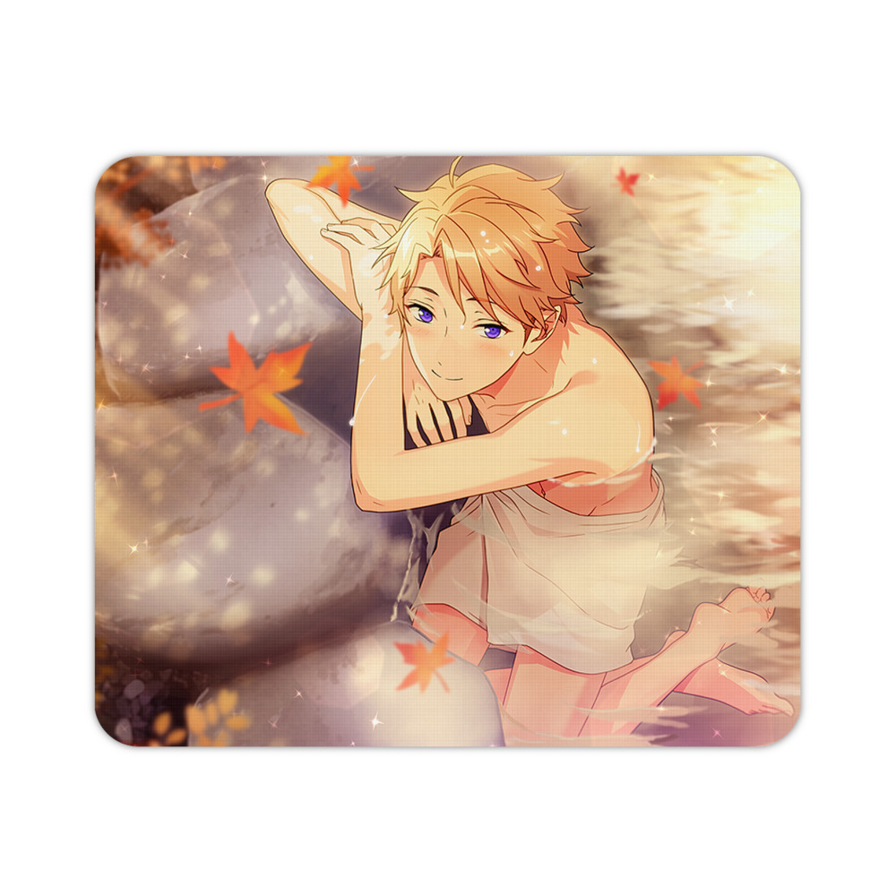 （画像用） あんさんぶるスターズ! Ensemble Stars マウスパッド ステッチ加工 ラバー素材 防水 滑り止め 超薄型 ゲーミング/オフィス対応