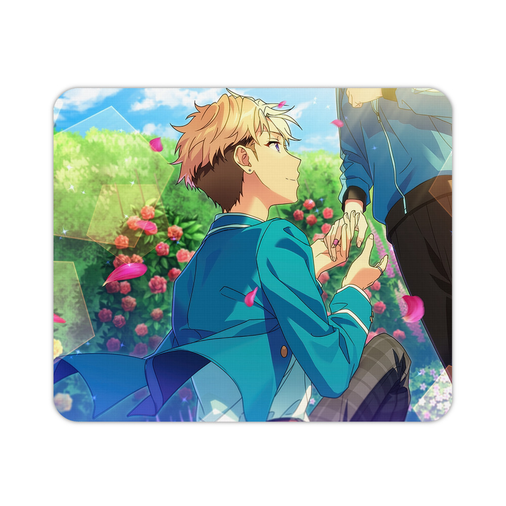 （画像用） あんさんぶるスターズ! Ensemble Stars マウスパッド ステッチ加工 ラバー素材 防水 滑り止め 超薄型 ゲーミング/オフィス対応
