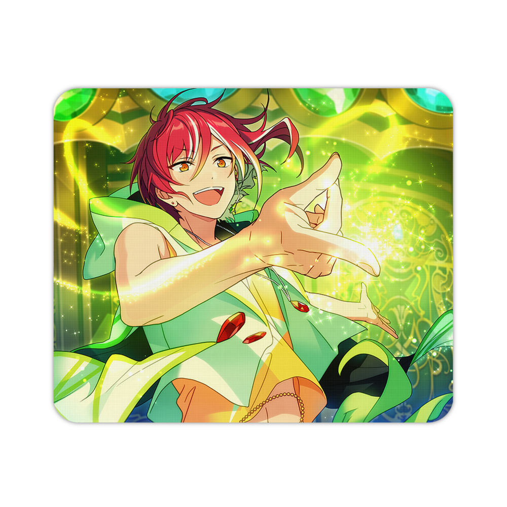 （画像用） あんさんぶるスターズ! Ensemble Stars マウスパッド ステッチ加工 ラバー素材 防水 滑り止め 超薄型 ゲーミング/オフィス対応