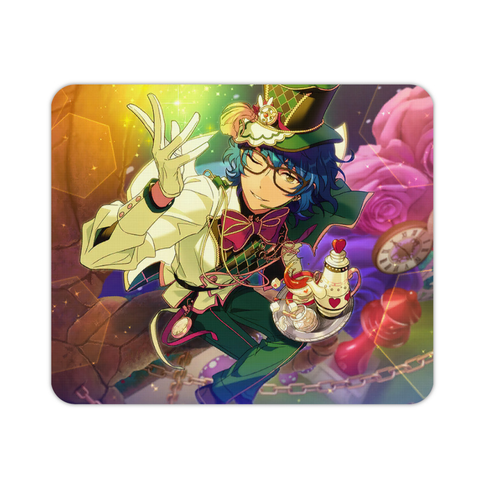 （画像用） あんさんぶるスターズ! Ensemble Stars マウスパッド ステッチ加工 ラバー素材 防水 滑り止め 超薄型 ゲーミング/オフィス対応