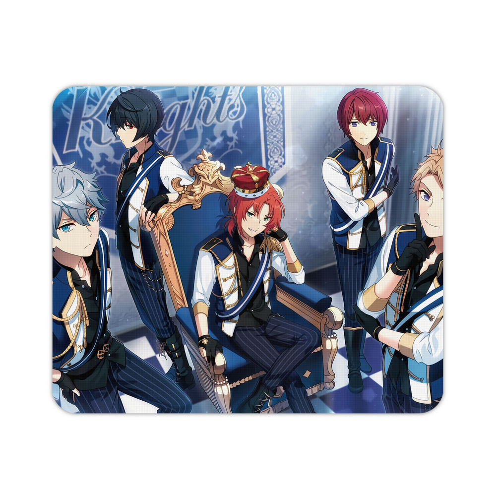 （画像用） あんさんぶるスターズ! Ensemble Stars マウスパッド ステッチ加工 ラバー素材 防水 滑り止め 超薄型 ゲーミング/オフィス対応