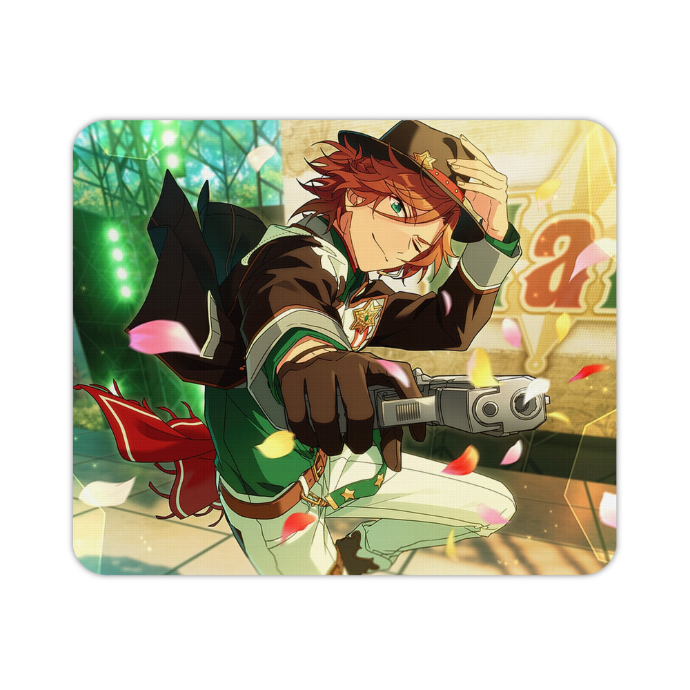 （画像用） あんさんぶるスターズ! Ensemble Stars マウスパッド ステッチ加工 ラバー素材 防水 滑り止め 超薄型 ゲーミング/オフィス対応