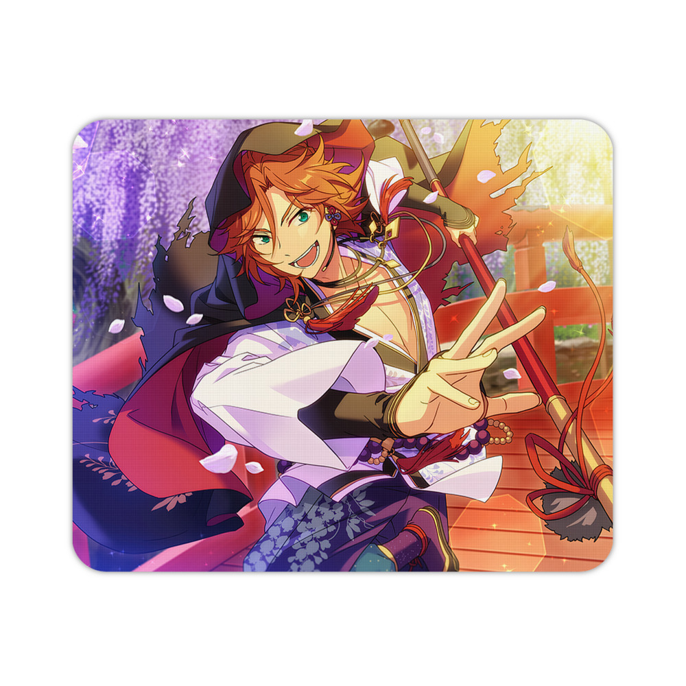 （画像用） あんさんぶるスターズ! Ensemble Stars マウスパッド ステッチ加工 ラバー素材 防水 滑り止め 超薄型 ゲーミング/オフィス対応