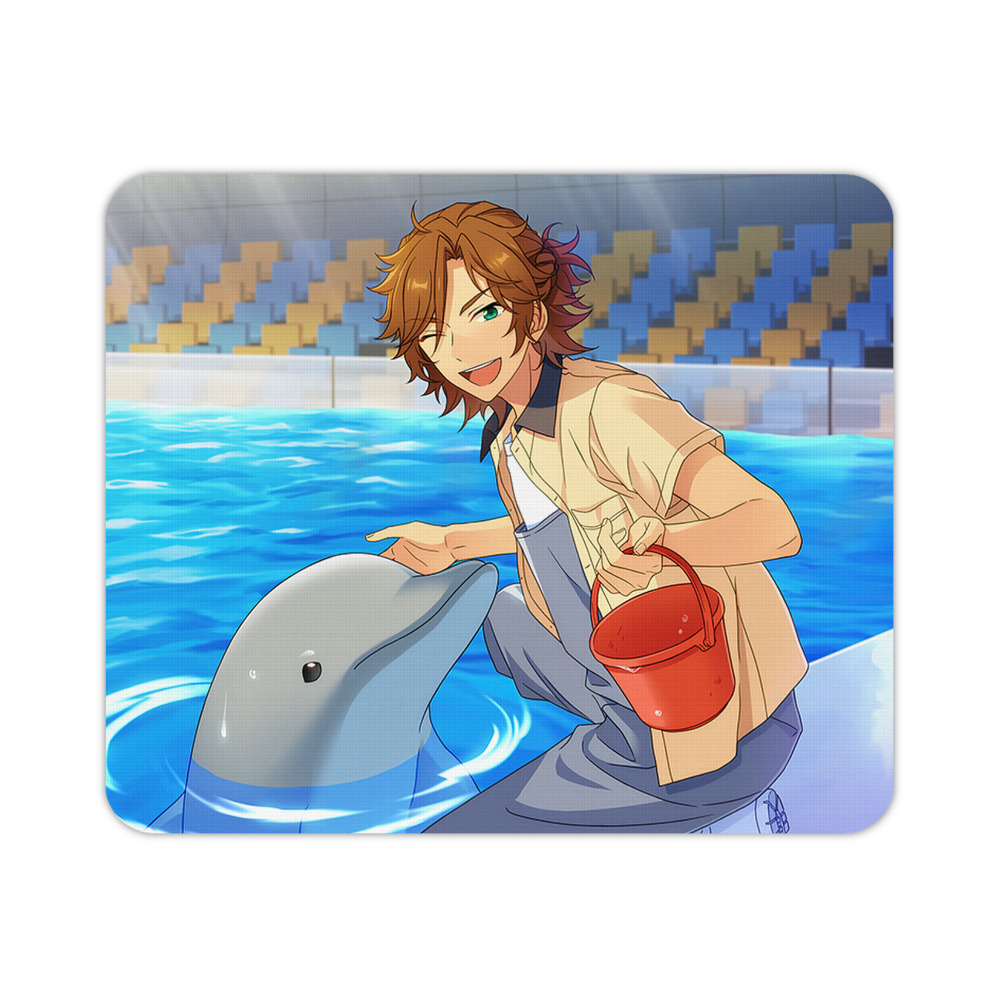 （画像用） あんさんぶるスターズ! Ensemble Stars マウスパッド ステッチ加工 ラバー素材 防水 滑り止め 超薄型 ゲーミング/オフィス対応