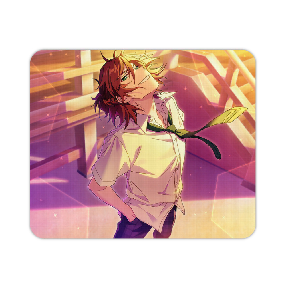 （画像用） あんさんぶるスターズ! Ensemble Stars マウスパッド ステッチ加工 ラバー素材 防水 滑り止め 超薄型 ゲーミング/オフィス対応