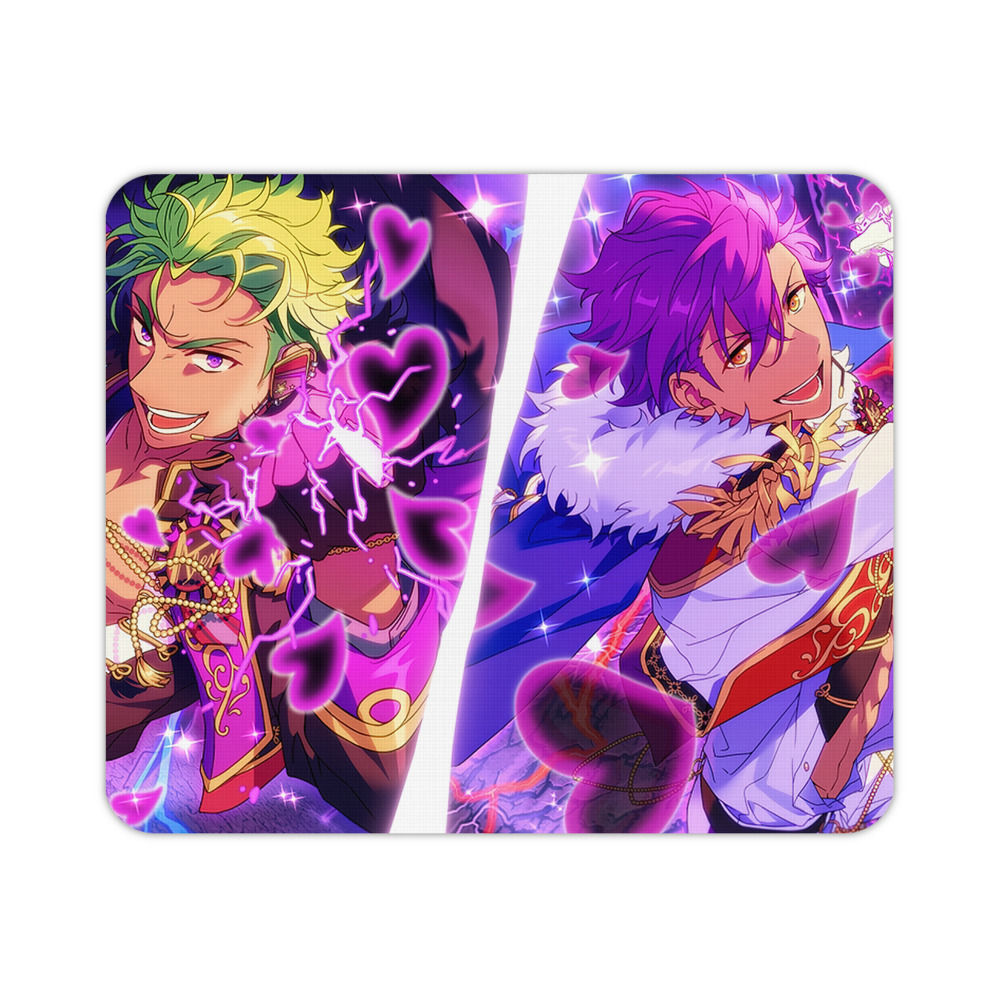 （画像用） あんさんぶるスターズ! Ensemble Stars マウスパッド ステッチ加工 ラバー素材 防水 滑り止め 超薄型 ゲーミング/オフィス対応