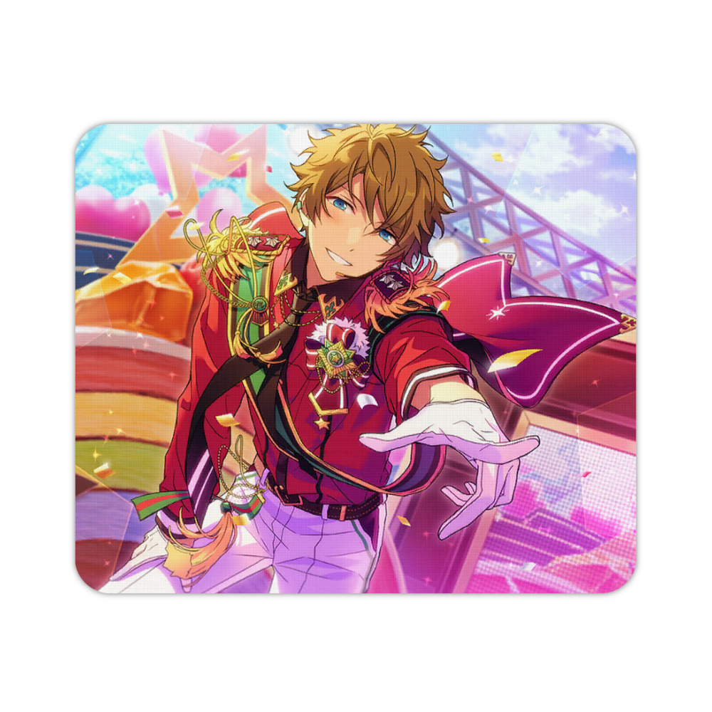 （画像用） あんさんぶるスターズ! Ensemble Stars マウスパッド ステッチ加工 ラバー素材 防水 滑り止め 超薄型 ゲーミング/オフィス対応