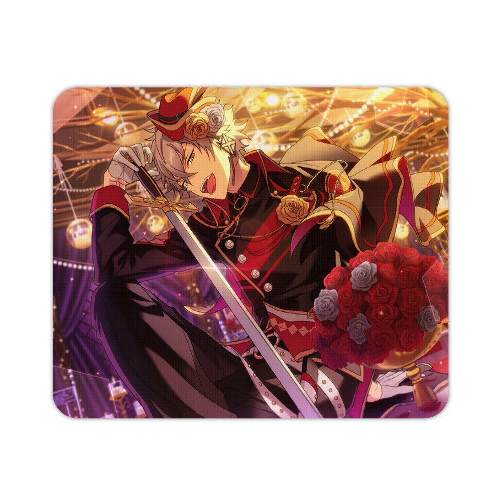 （画像用） あんさんぶるスターズ! Ensemble Stars マウスパッド ステッチ加工 ラバー素材 防水 滑り止め 超薄型 ゲーミング/オフィス対応