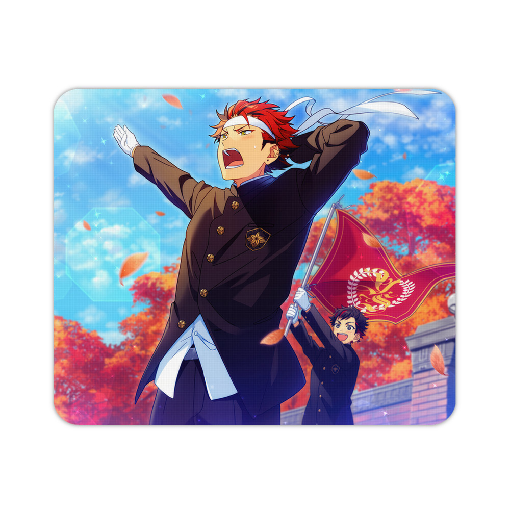 （画像用） あんさんぶるスターズ! Ensemble Stars マウスパッド ステッチ加工 ラバー素材 防水 滑り止め 超薄型 ゲーミング/オフィス対応