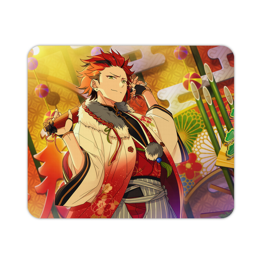 （画像用） あんさんぶるスターズ! Ensemble Stars マウスパッド ステッチ加工 ラバー素材 防水 滑り止め 超薄型 ゲーミング/オフィス対応