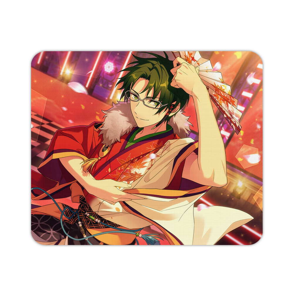 （画像用） あんさんぶるスターズ! Ensemble Stars マウスパッド ステッチ加工 ラバー素材 防水 滑り止め 超薄型 ゲーミング/オフィス対応