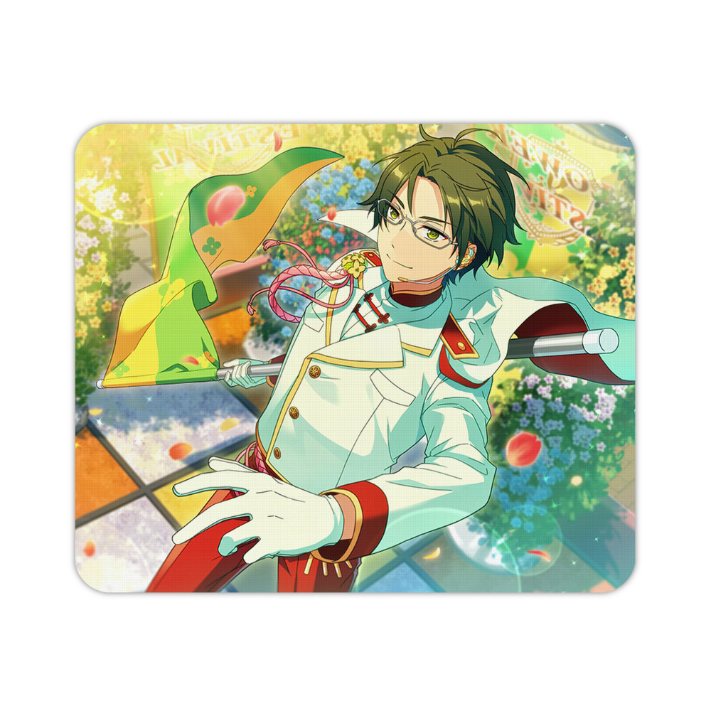 （画像用） あんさんぶるスターズ! Ensemble Stars マウスパッド ステッチ加工 ラバー素材 防水 滑り止め 超薄型 ゲーミング/オフィス対応