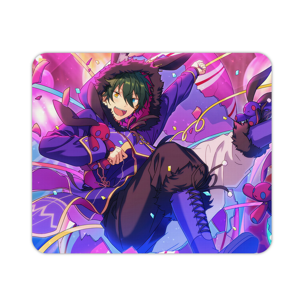 （画像用） あんさんぶるスターズ! Ensemble Stars マウスパッド ステッチ加工 ラバー素材 防水 滑り止め 超薄型 ゲーミング/オフィス対応