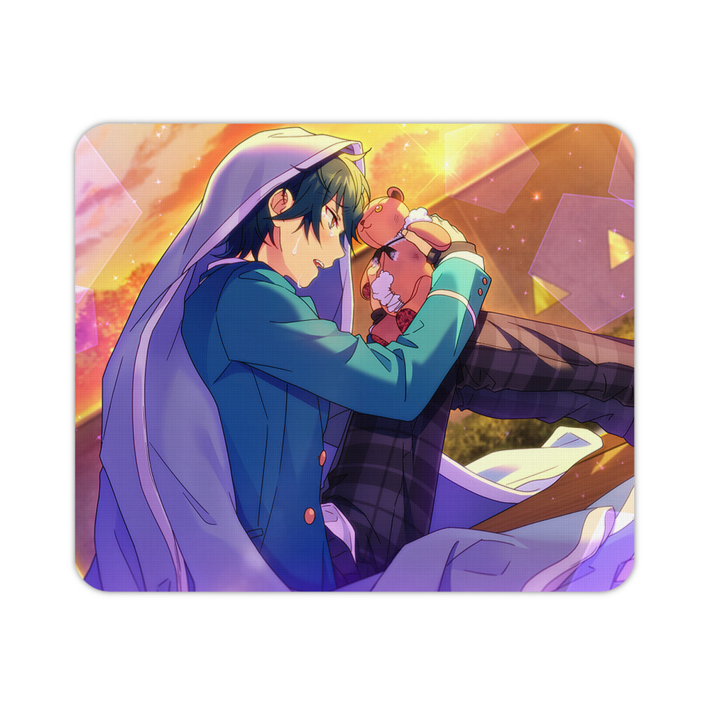 （画像用） あんさんぶるスターズ! Ensemble Stars マウスパッド ステッチ加工 ラバー素材 防水 滑り止め 超薄型 ゲーミング/オフィス対応
