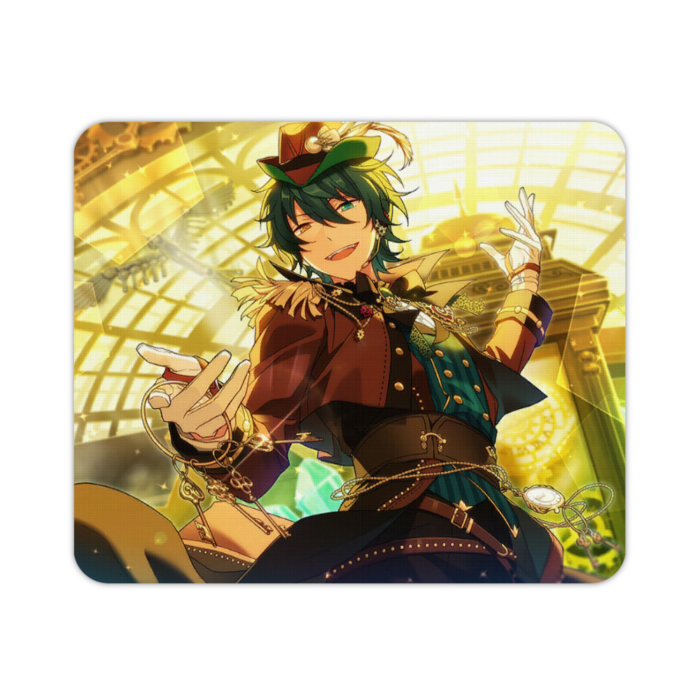 （画像用） あんさんぶるスターズ! Ensemble Stars マウスパッド ステッチ加工 ラバー素材 防水 滑り止め 超薄型 ゲーミング/オフィス対応