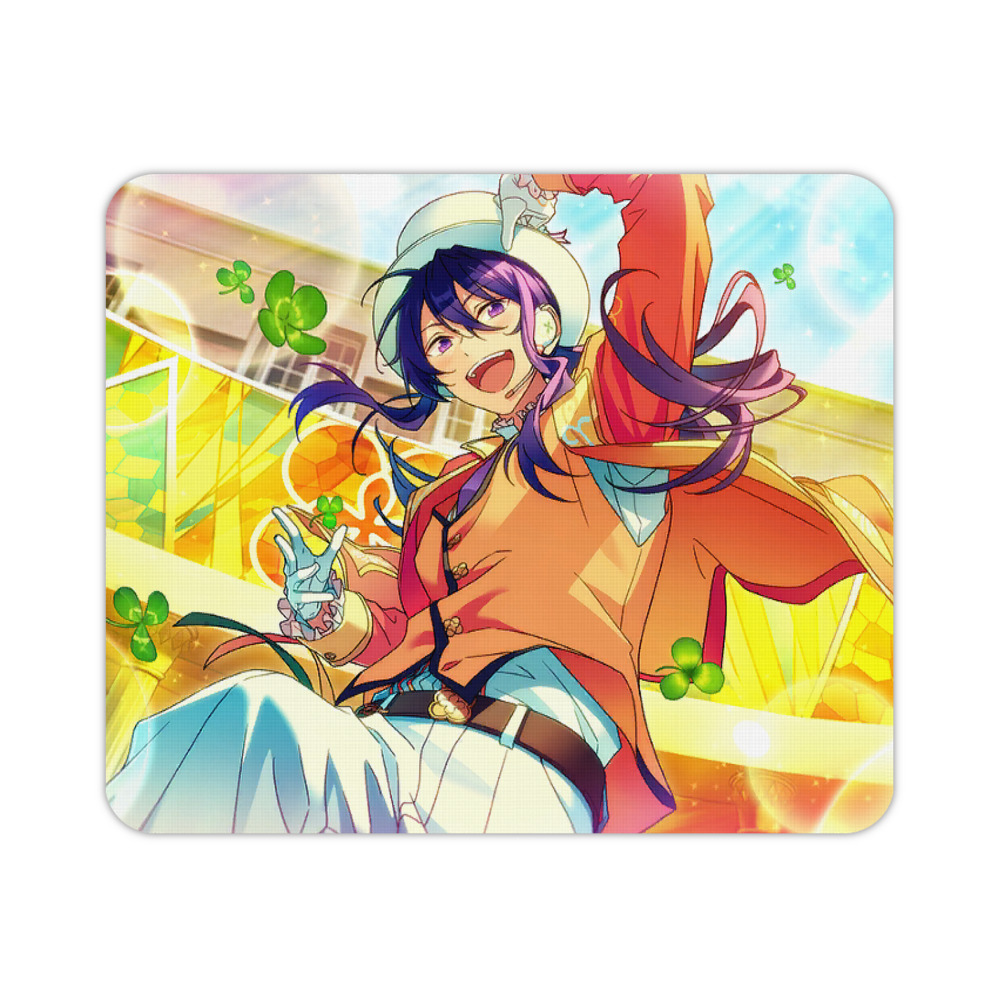 （画像用） あんさんぶるスターズ! Ensemble Stars マウスパッド ステッチ加工 ラバー素材 防水 滑り止め 超薄型 ゲーミング/オフィス対応