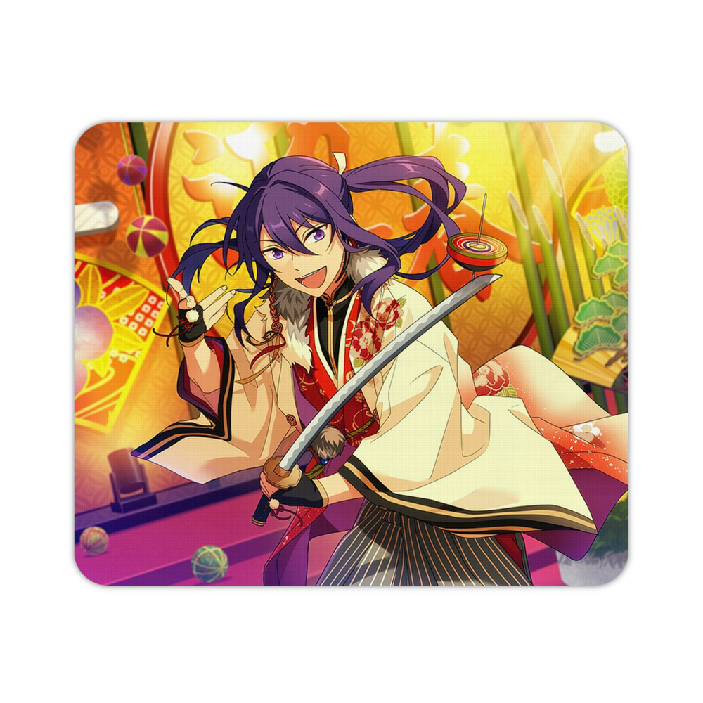 （画像用） あんさんぶるスターズ! Ensemble Stars マウスパッド ステッチ加工 ラバー素材 防水 滑り止め 超薄型 ゲーミング/オフィス対応