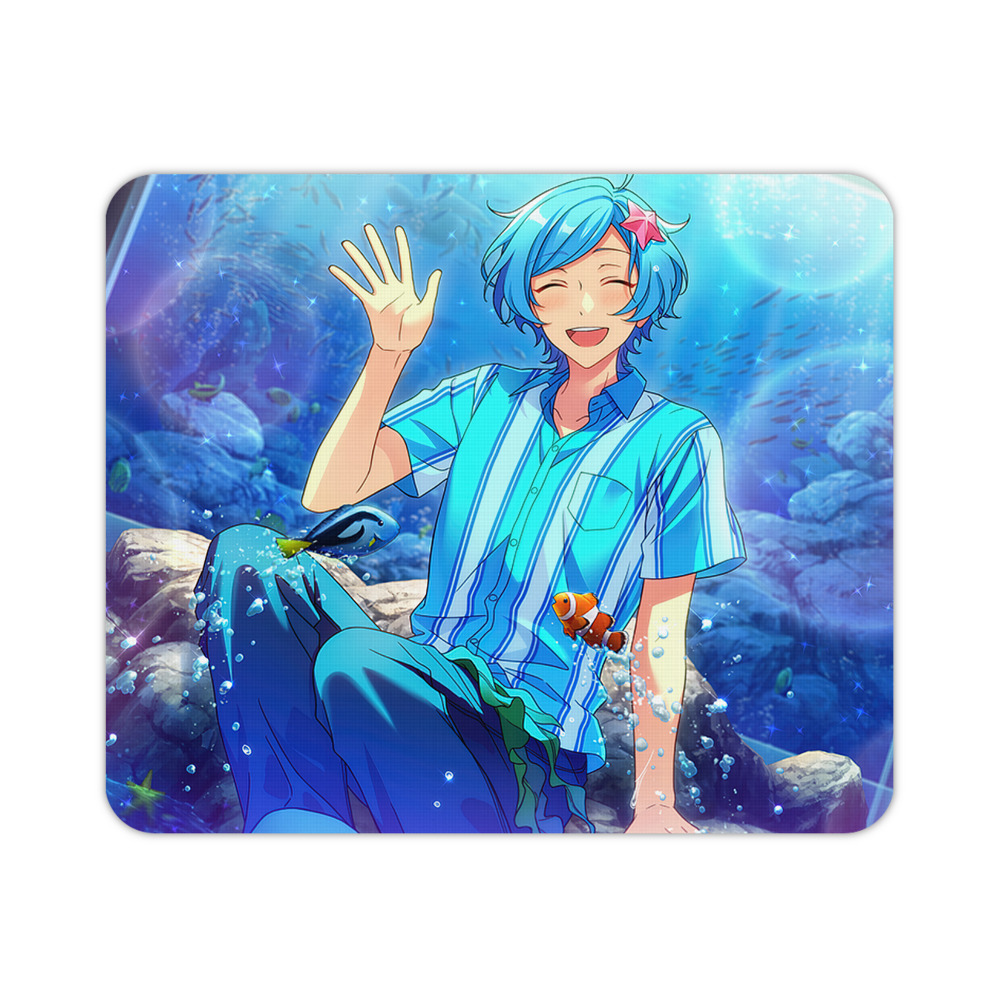 （画像用） あんさんぶるスターズ! Ensemble Stars マウスパッド ステッチ加工 ラバー素材 防水 滑り止め 超薄型 ゲーミング/オフィス対応