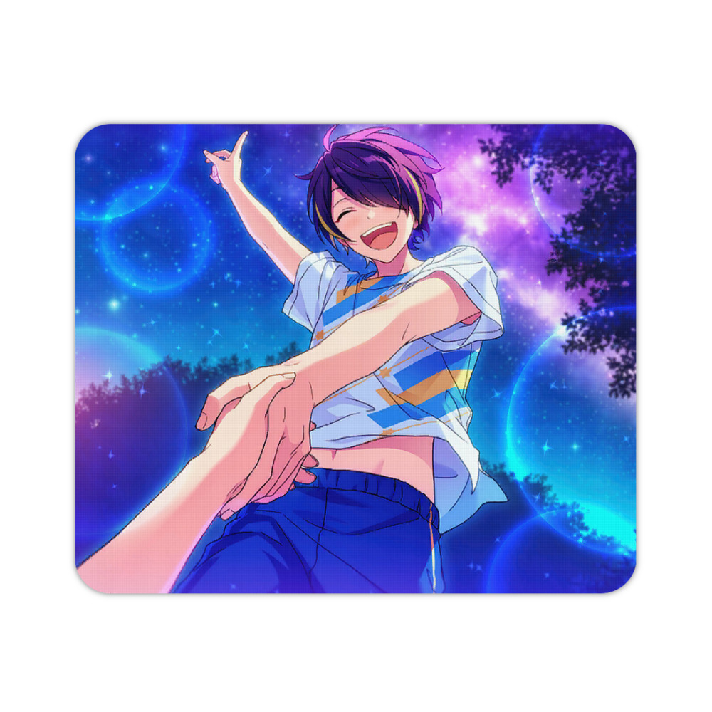 （画像用） あんさんぶるスターズ! Ensemble Stars マウスパッド ステッチ加工 ラバー素材 防水 滑り止め 超薄型 ゲーミング/オフィス対応