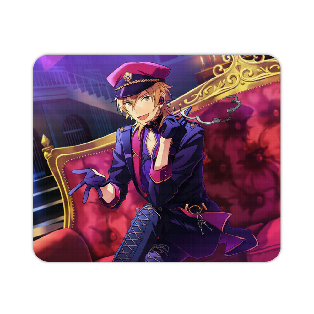 （画像用） あんさんぶるスターズ! Ensemble Stars マウスパッド ステッチ加工 ラバー素材 防水 滑り止め 超薄型 ゲーミング/オフィス対応