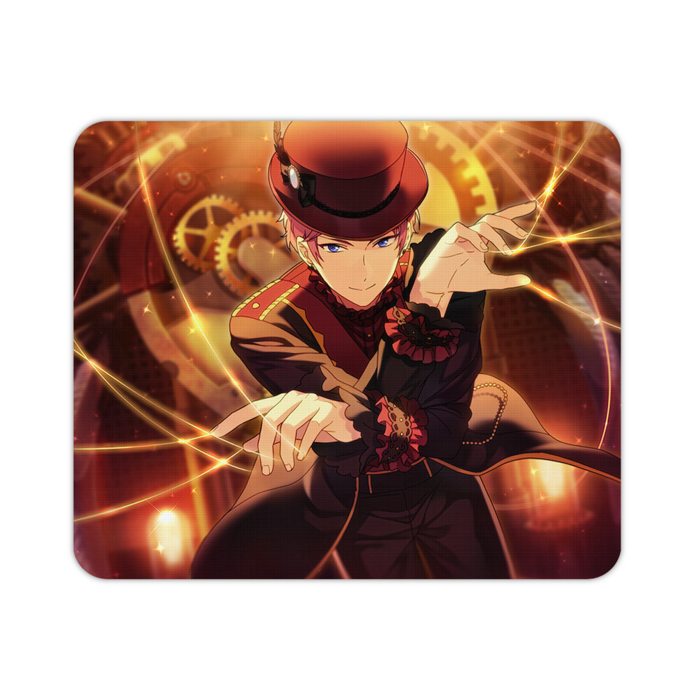 （画像用） あんさんぶるスターズ! Ensemble Stars マウスパッド ステッチ加工 ラバー素材 防水 滑り止め 超薄型 ゲーミング/オフィス対応