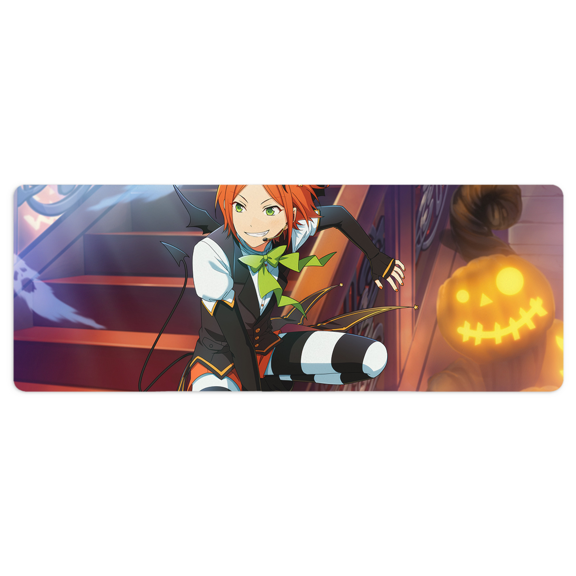 （画像用） あんさんぶるスターズ! Ensemble Stars ステッチ加工 大判デスクマット／滑り止めマウスパッド