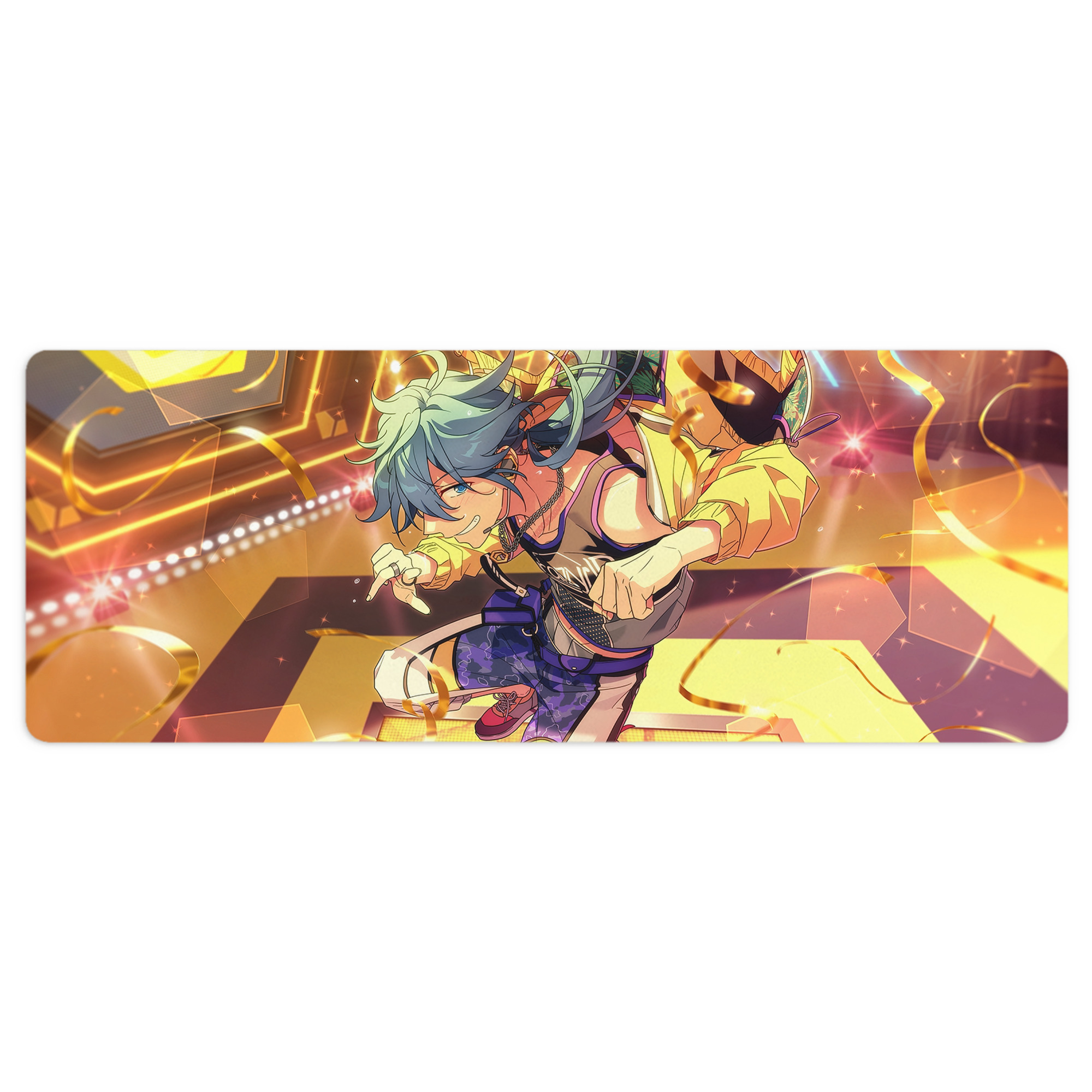 （画像用） あんさんぶるスターズ! Ensemble Stars ステッチ加工 大判デスクマット／滑り止めマウスパッド