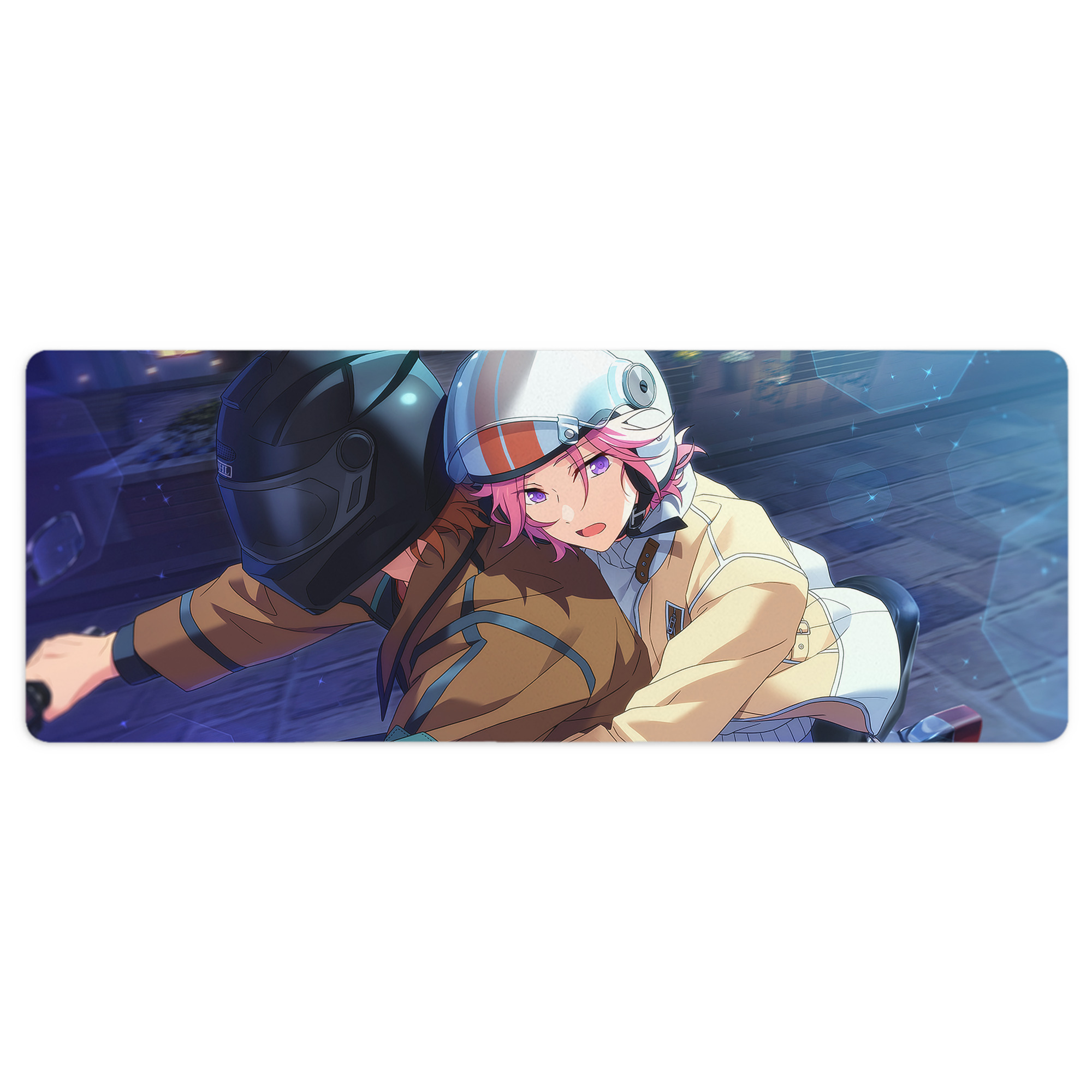 （画像用） あんさんぶるスターズ! Ensemble Stars ステッチ加工 大判デスクマット／滑り止めマウスパッド
