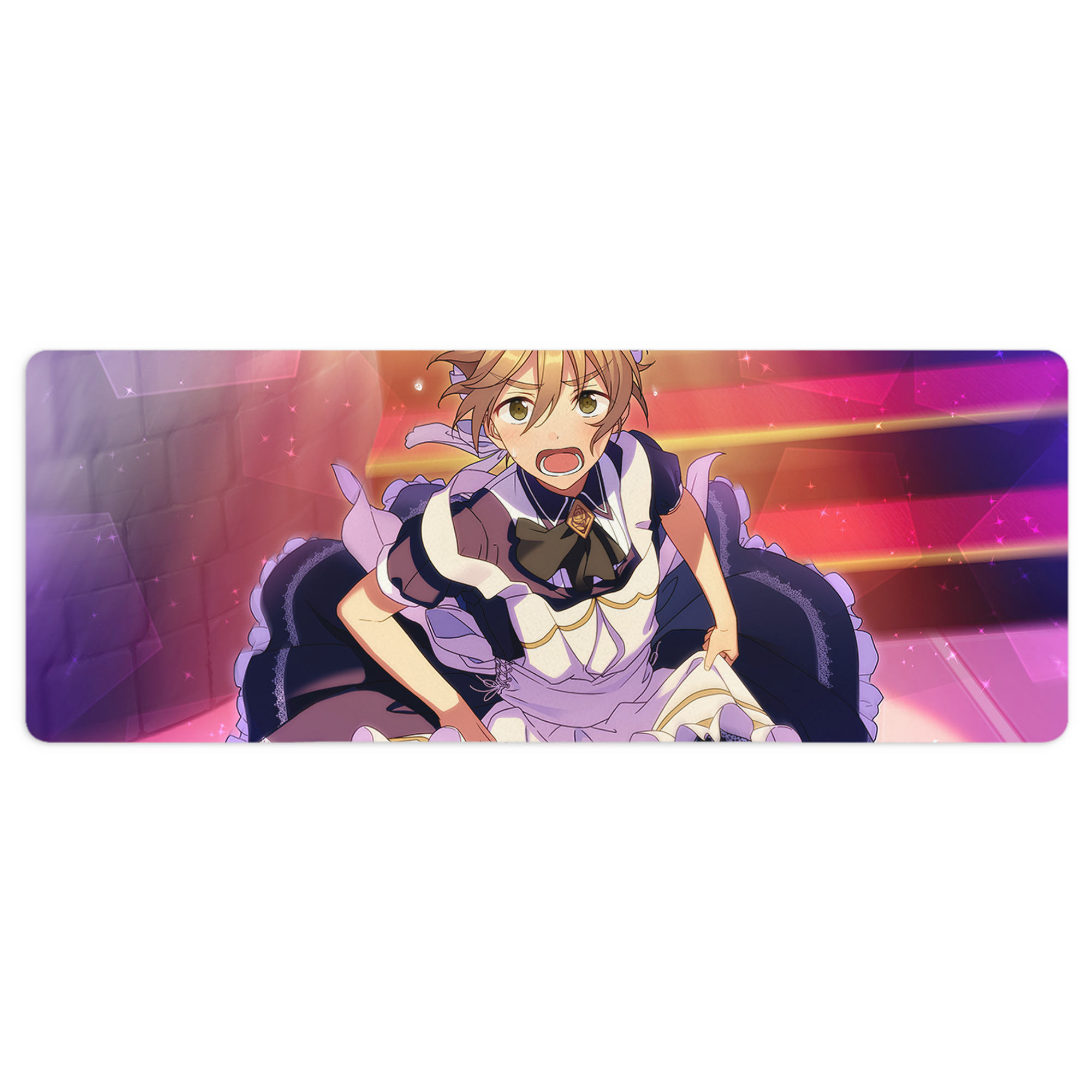 （画像用） あんさんぶるスターズ! Ensemble Stars ステッチ加工 大判デスクマット／滑り止めマウスパッド