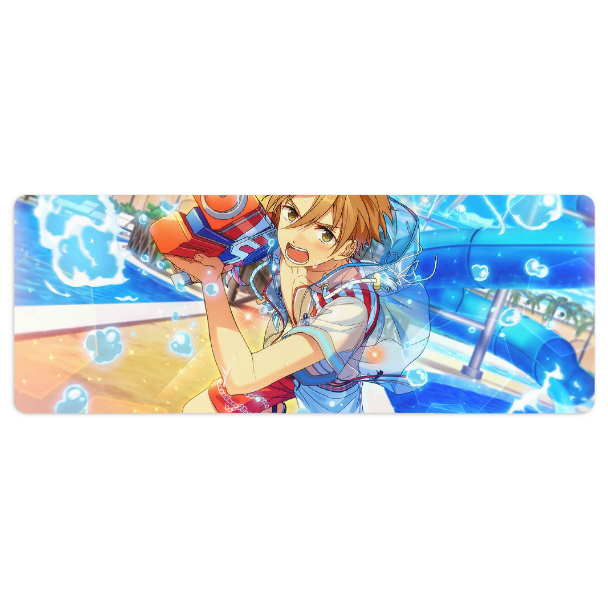 （画像用） あんさんぶるスターズ! Ensemble Stars ステッチ加工 大判デスクマット／滑り止めマウスパッド