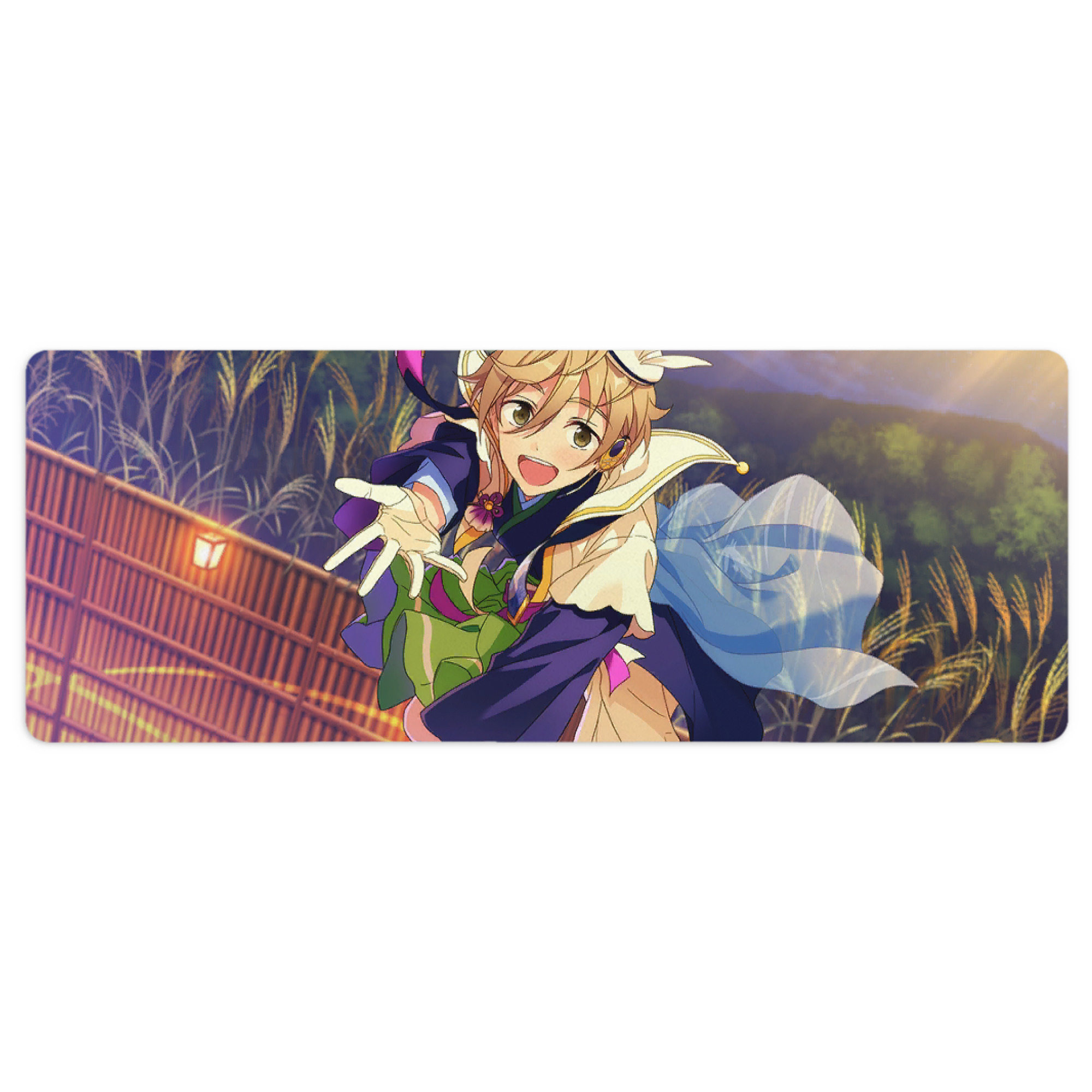 （画像用） あんさんぶるスターズ! Ensemble Stars ステッチ加工 大判デスクマット／滑り止めマウスパッド
