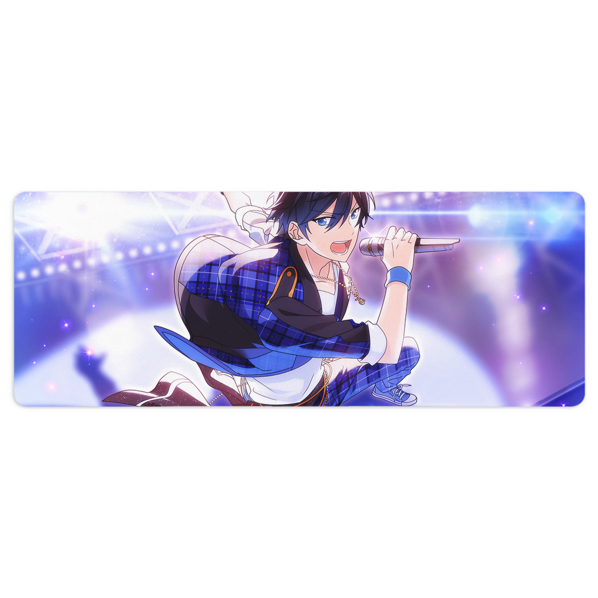 （画像用） あんさんぶるスターズ! Ensemble Stars ステッチ加工 大判デスクマット／滑り止めマウスパッド