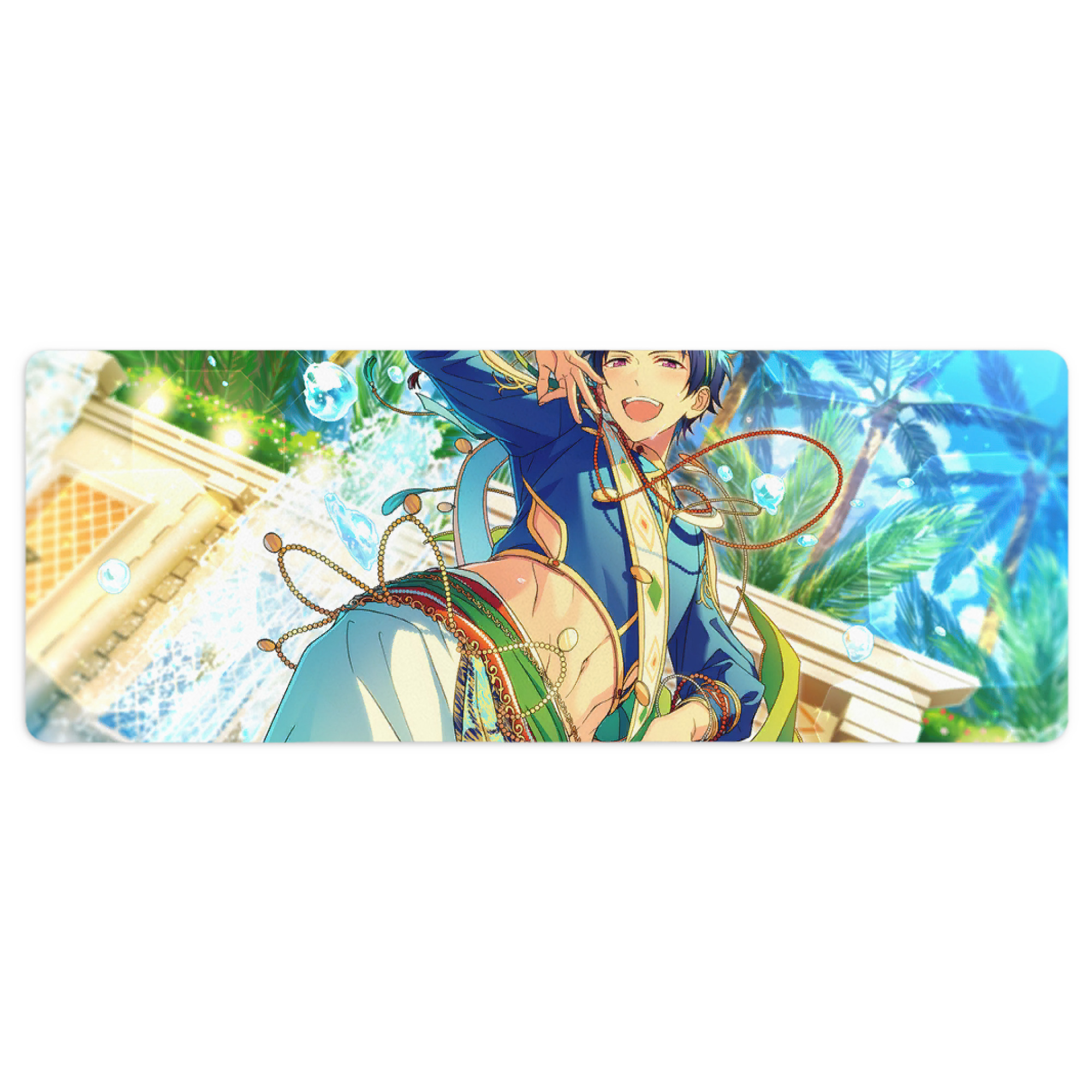 （画像用） あんさんぶるスターズ! Ensemble Stars ステッチ加工 大判デスクマット／滑り止めマウスパッド