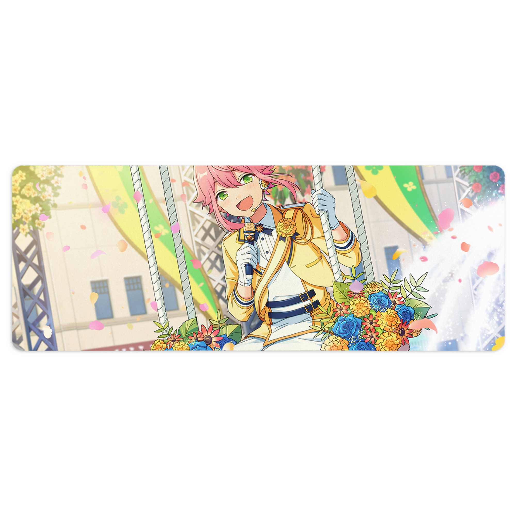 （画像用） あんさんぶるスターズ! Ensemble Stars ステッチ加工 大判デスクマット／滑り止めマウスパッド