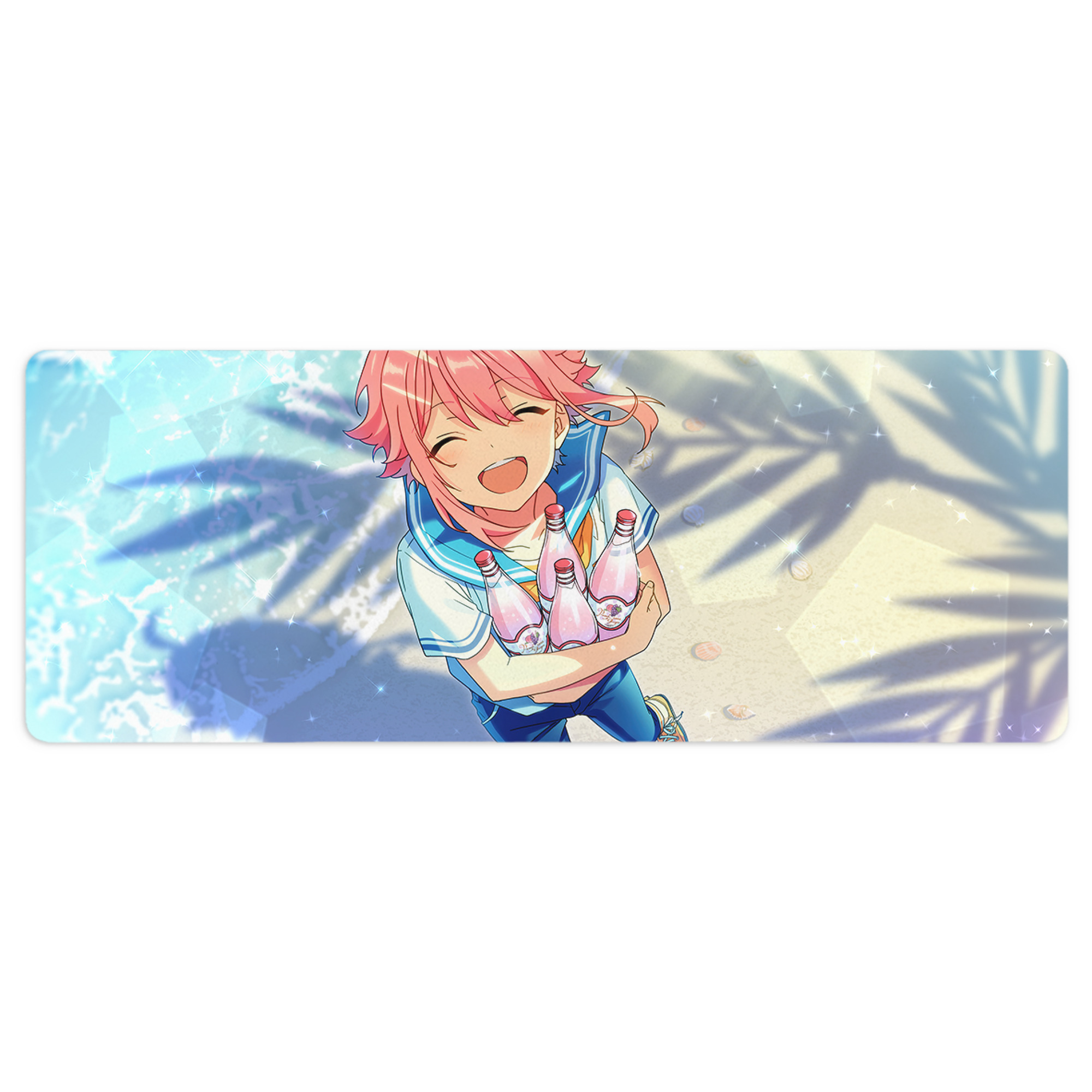 （画像用） あんさんぶるスターズ! Ensemble Stars ステッチ加工 大判デスクマット／滑り止めマウスパッド