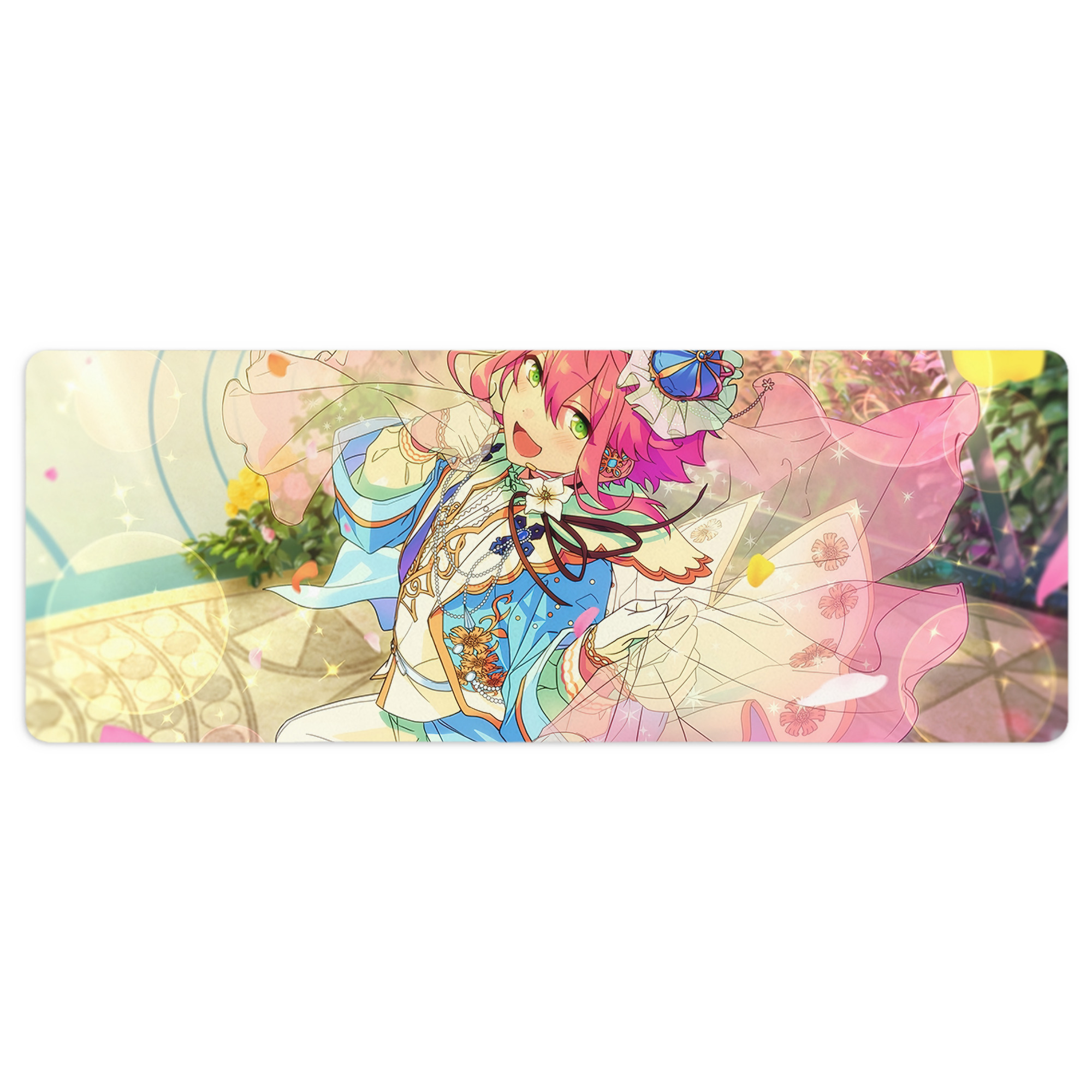（画像用） あんさんぶるスターズ! Ensemble Stars ステッチ加工 大判デスクマット／滑り止めマウスパッド