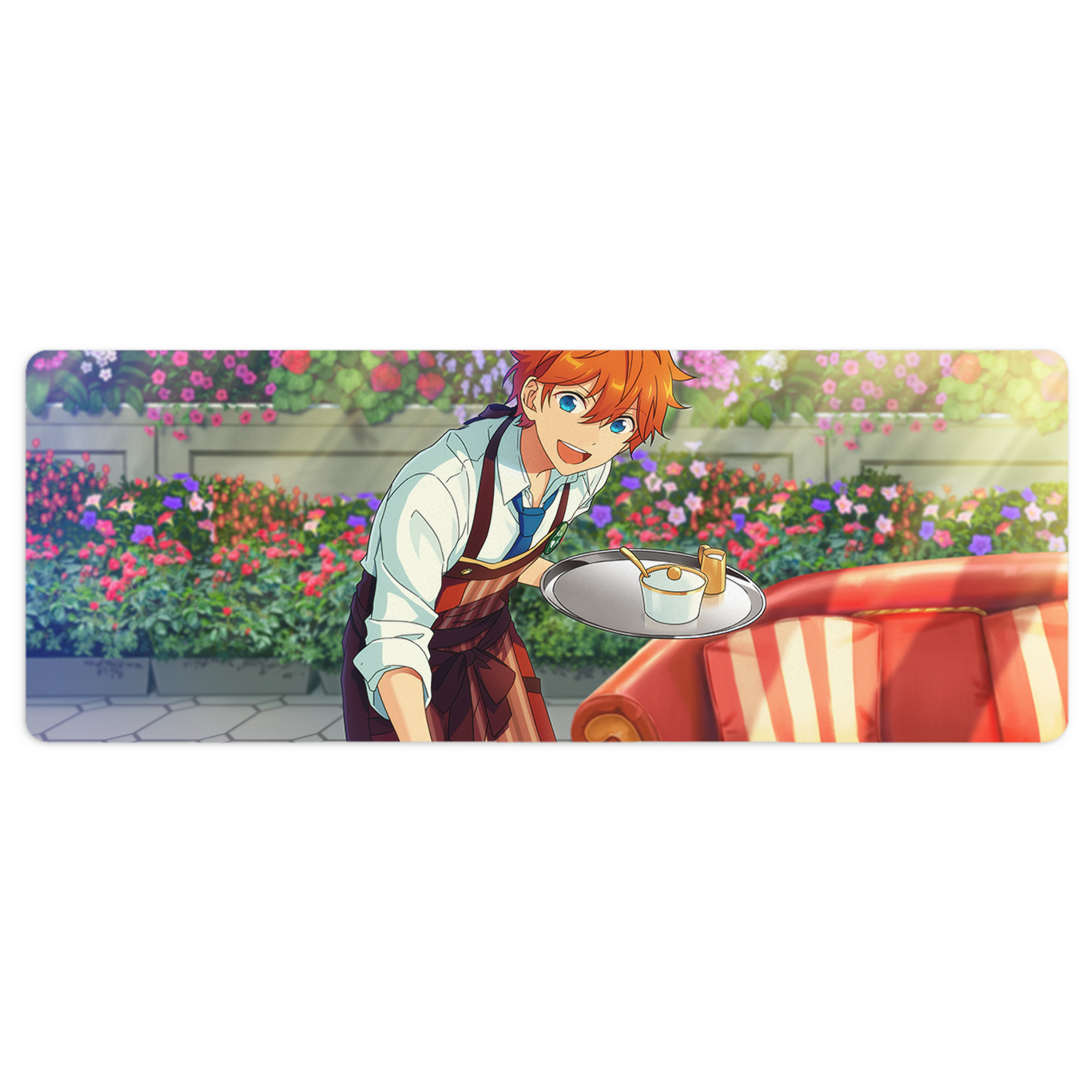 （画像用） あんさんぶるスターズ! Ensemble Stars ステッチ加工 大判デスクマット／滑り止めマウスパッド