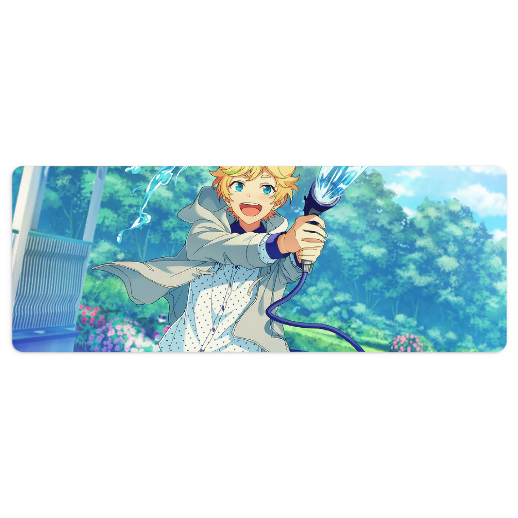 （画像用） あんさんぶるスターズ! Ensemble Stars ステッチ加工 大判デスクマット／滑り止めマウスパッド