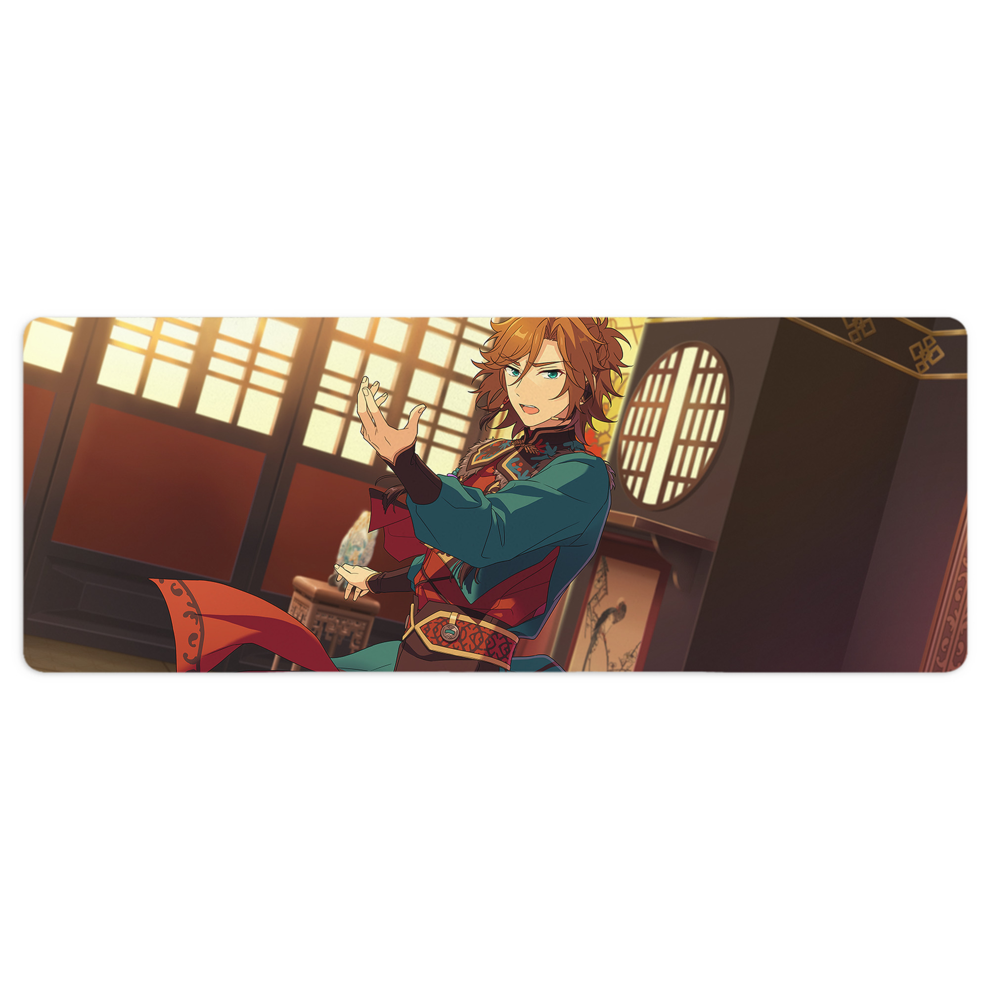 （画像用） あんさんぶるスターズ! Ensemble Stars ステッチ加工 大判デスクマット／滑り止めマウスパッド
