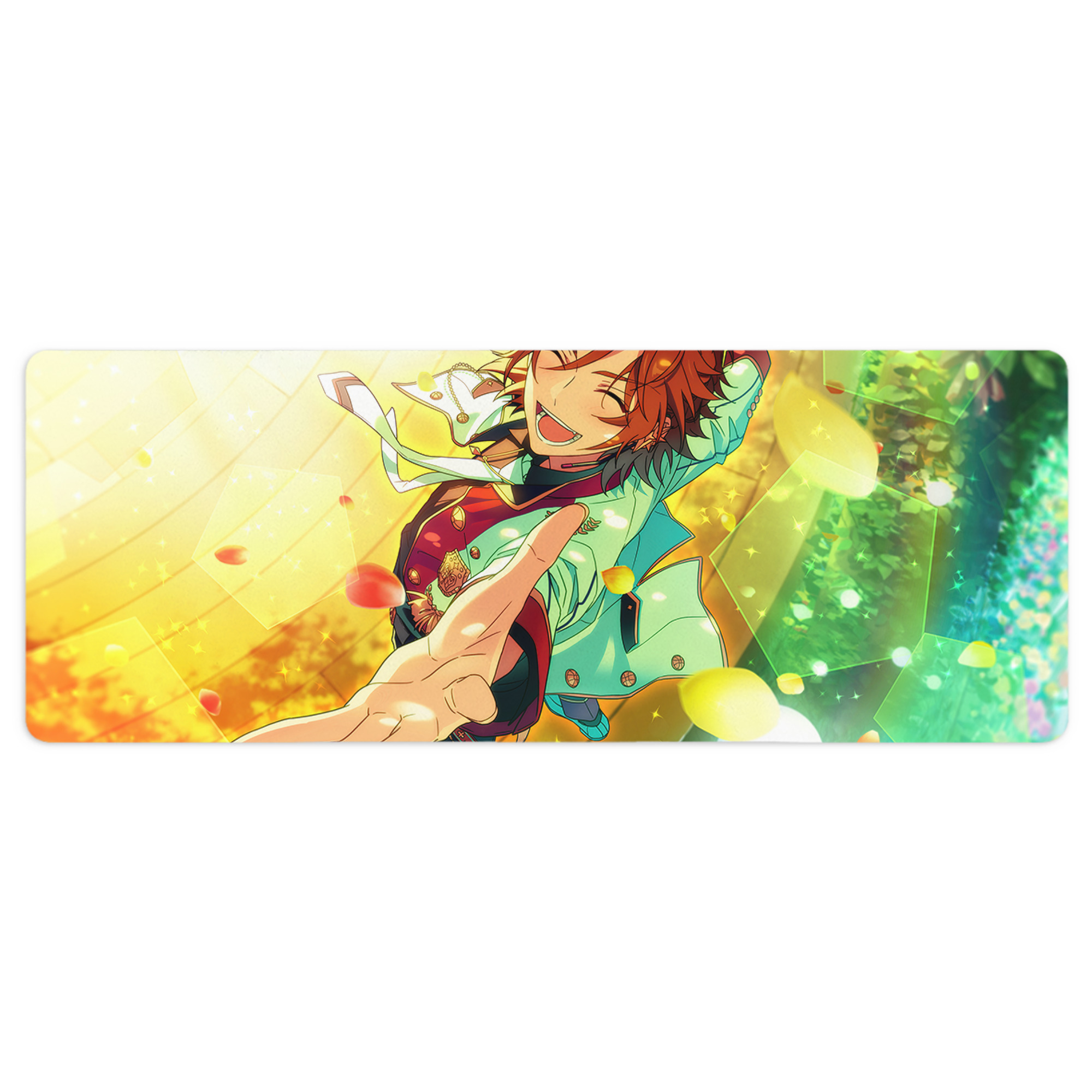（画像用） あんさんぶるスターズ! Ensemble Stars ステッチ加工 大判デスクマット／滑り止めマウスパッド