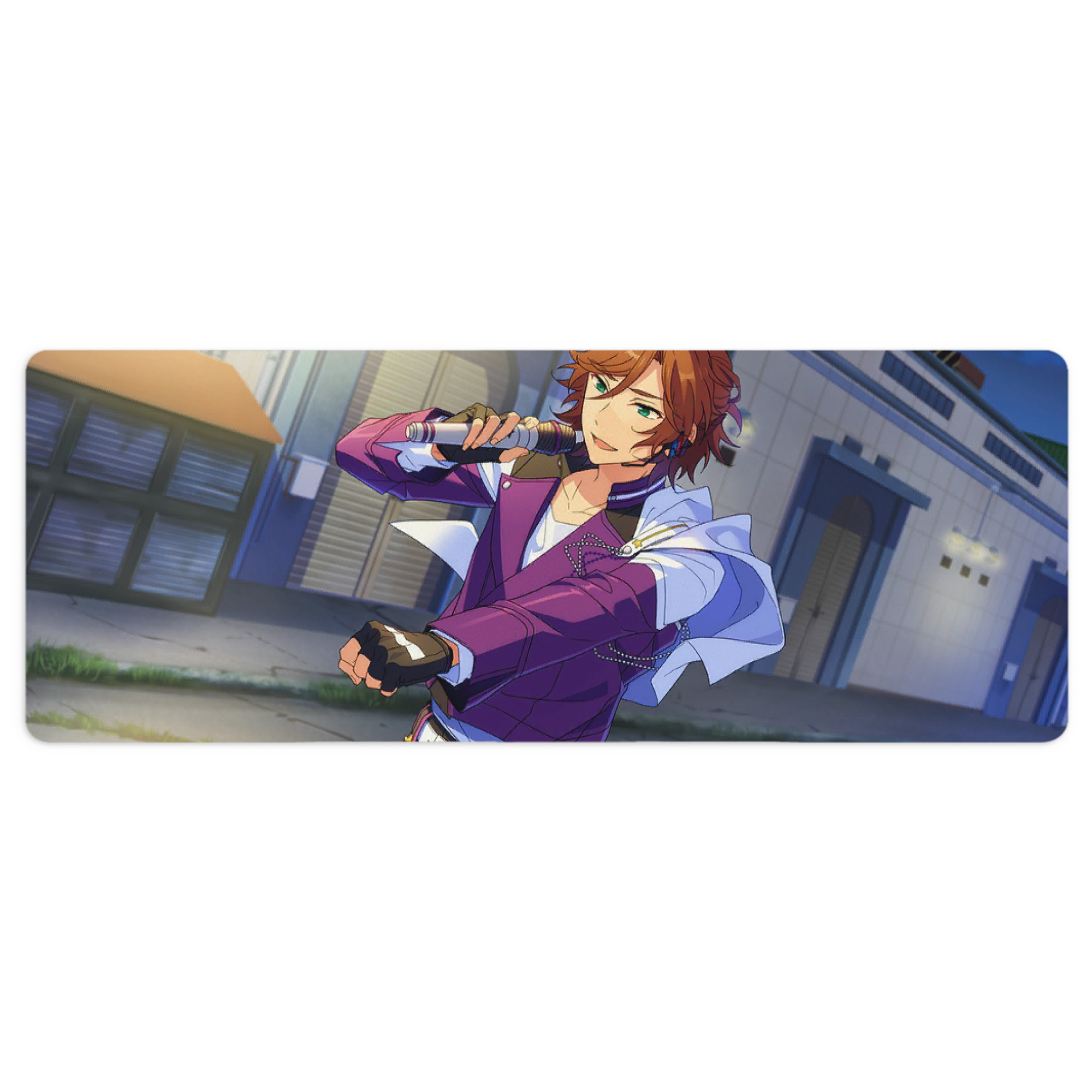 （画像用） あんさんぶるスターズ! Ensemble Stars ステッチ加工 大判デスクマット／滑り止めマウスパッド