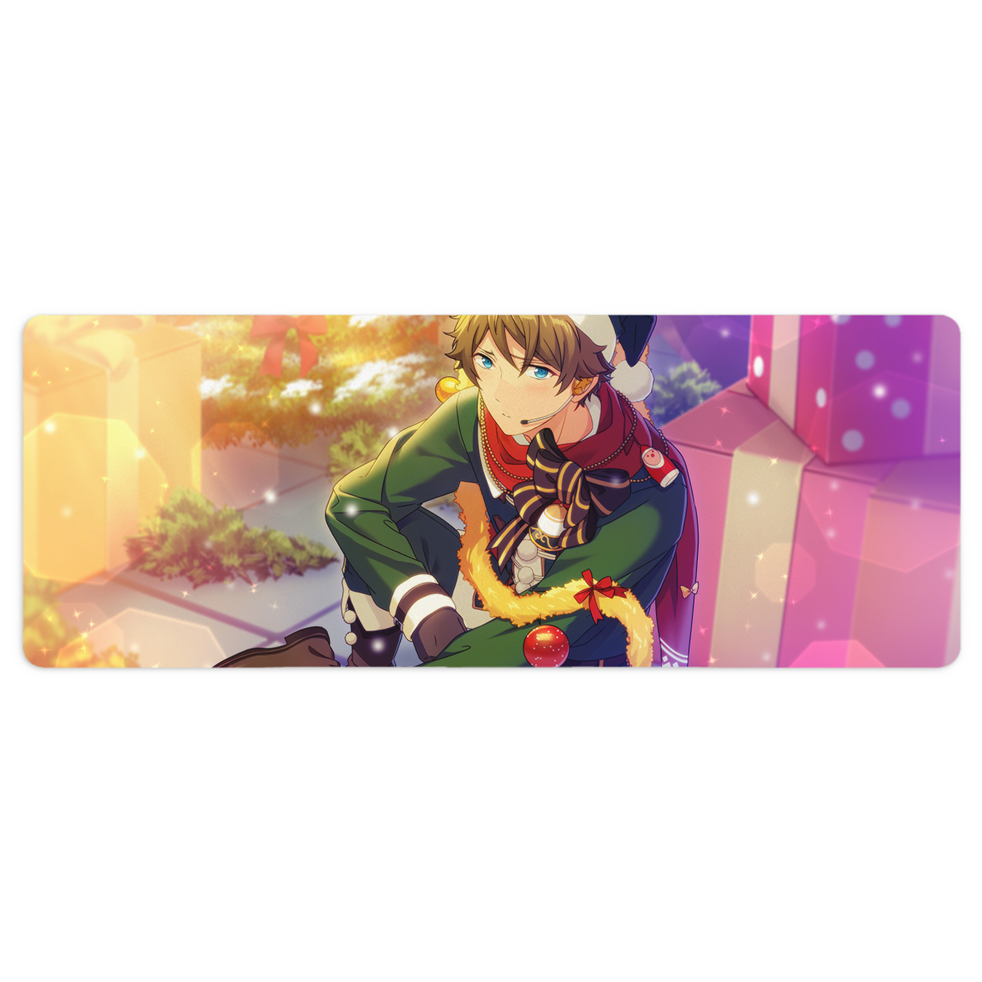 （画像用） あんさんぶるスターズ! Ensemble Stars ステッチ加工 大判デスクマット／滑り止めマウスパッド