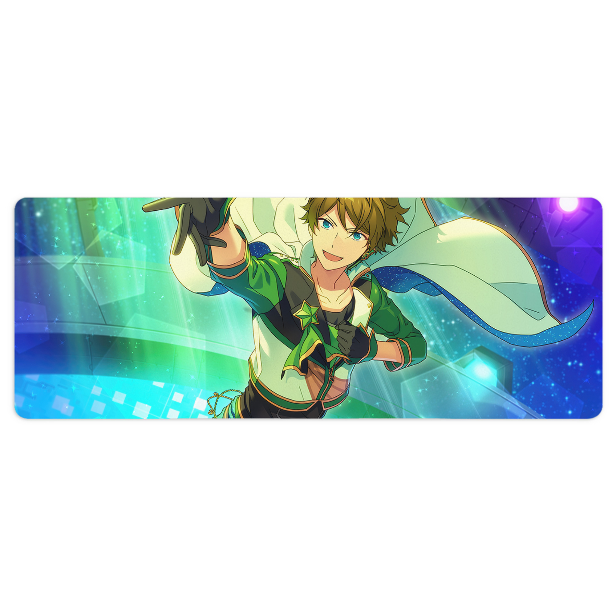 （画像用） あんさんぶるスターズ! Ensemble Stars ステッチ加工 大判デスクマット／滑り止めマウスパッド