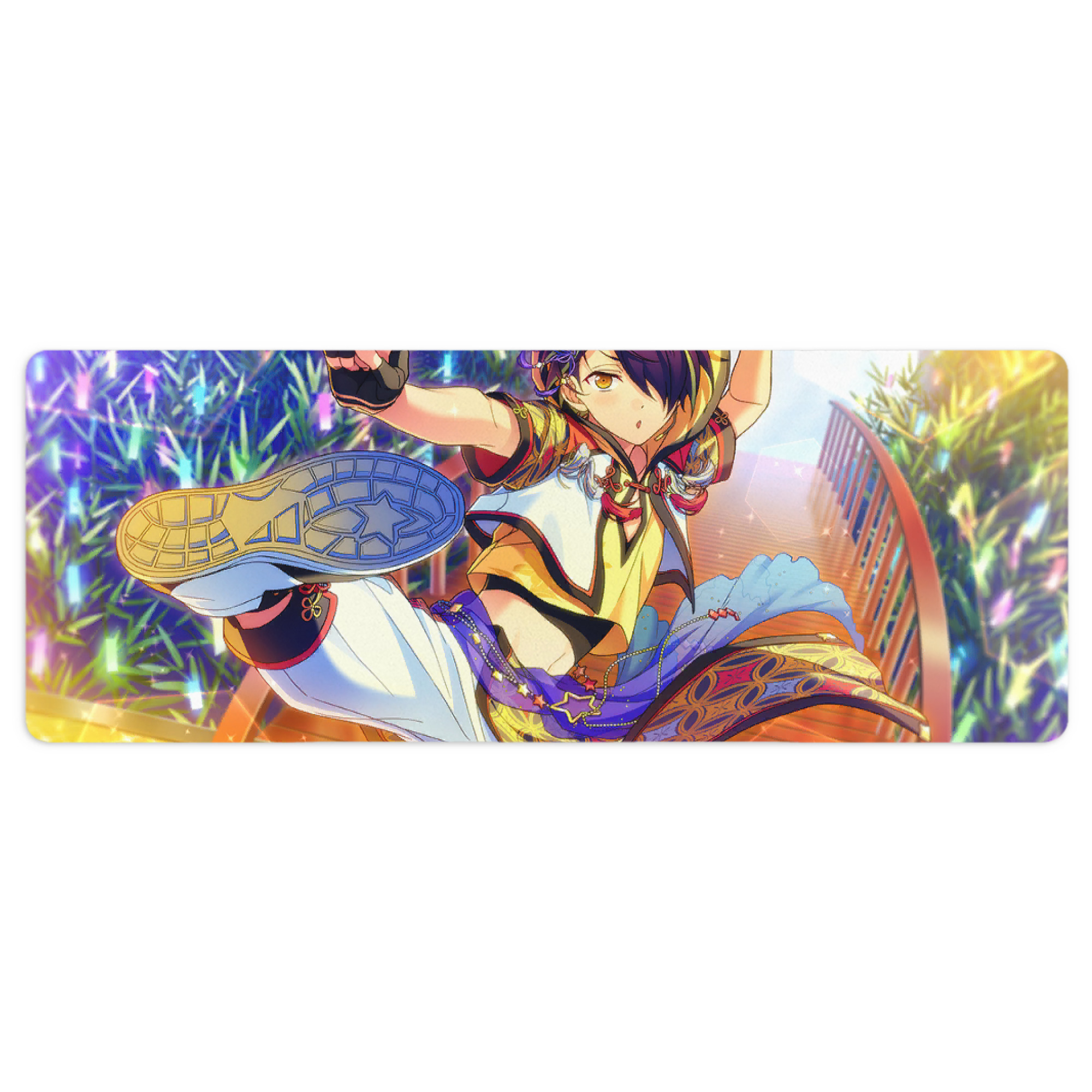 （画像用） あんさんぶるスターズ! Ensemble Stars ステッチ加工 大判デスクマット／滑り止めマウスパッド