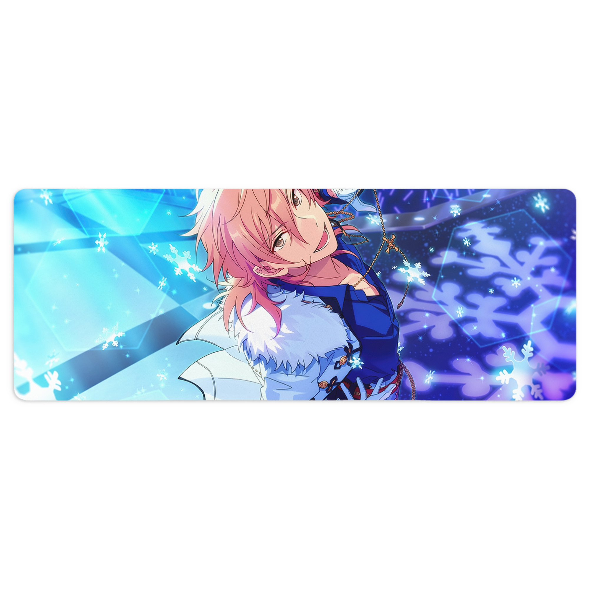 （画像用） あんさんぶるスターズ! Ensemble Stars ステッチ加工 大判デスクマット／滑り止めマウスパッド