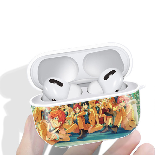 あんさんぶるスターズ! Ensemble Stars 【AirPods Pro用】ハードシェル保護ケース 耐衝撃・防指紋・カラビナ付き商品仕様