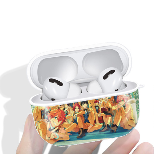 あんさんぶるスターズ! Ensemble Stars 【AirPods Pro用】ハードシェル保護ケース 耐衝撃・防指紋・カラビナ付き商品仕様