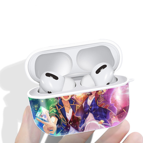あんさんぶるスターズ! Ensemble Stars 【AirPods Pro用】ハードシェル保護ケース 耐衝撃・防指紋・カラビナ付き商品仕様
