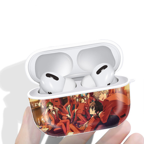 あんさんぶるスターズ! Ensemble Stars 【AirPods Pro用】ハードシェル保護ケース 耐衝撃・防指紋・カラビナ付き商品仕様