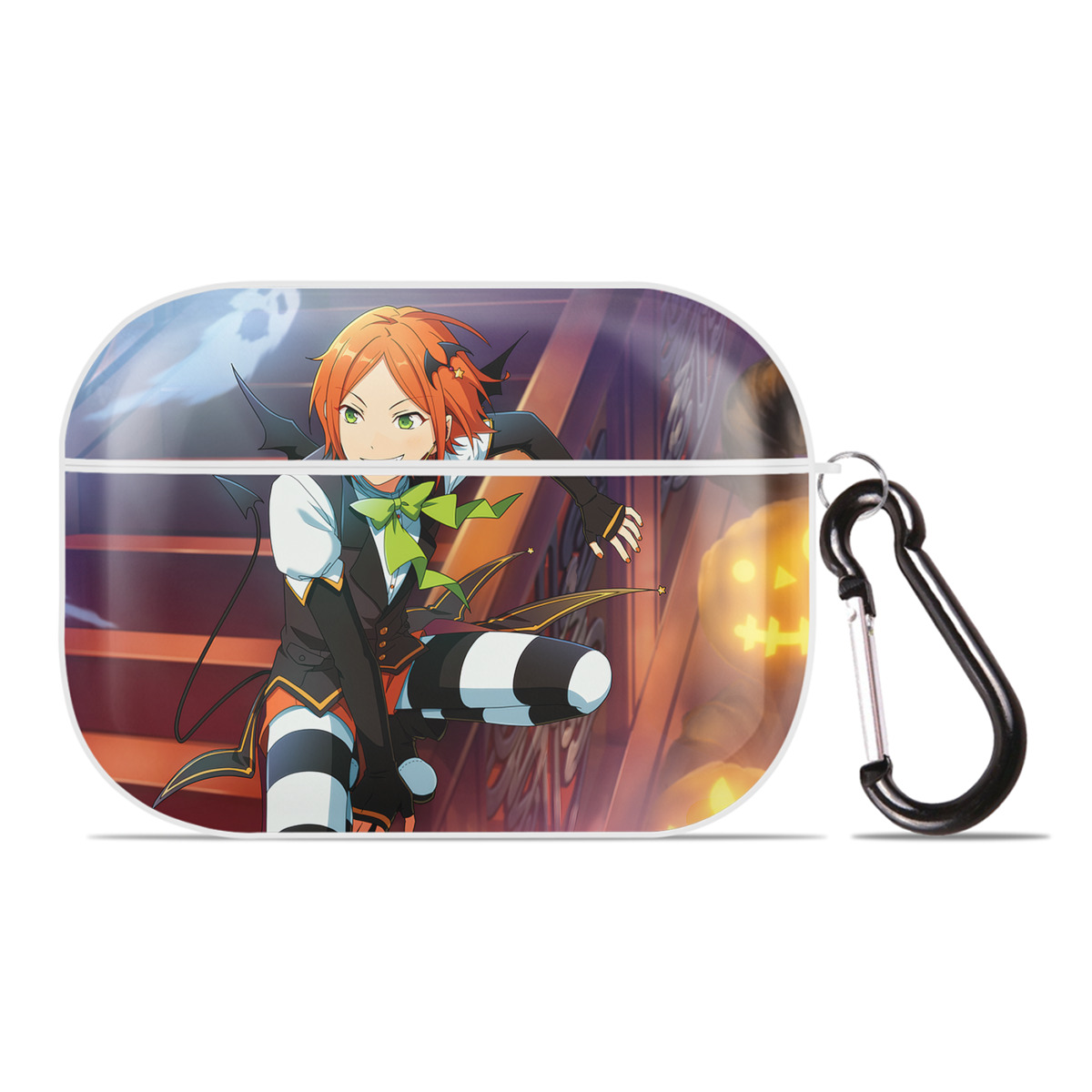 （画像用） あんさんぶるスターズ! Ensemble Stars 【AirPods Pro用】ハードシェル保護ケース 耐衝撃・防指紋・カラビナ付き商品仕様